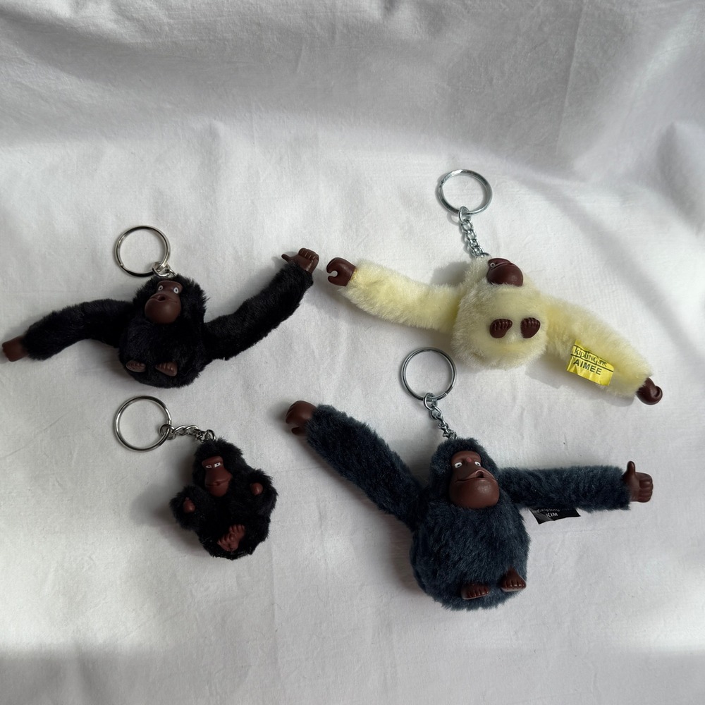 Kipling Monkey Keychain Charms Leandro  Kim Aimee Baby Daniel